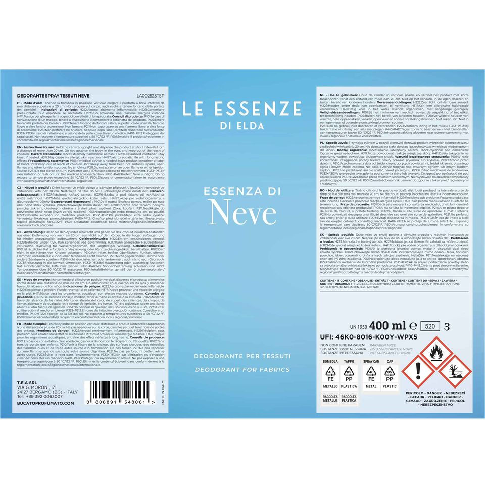 Miniature : Coffret Neve – Essence Lessive & Spray Tissus