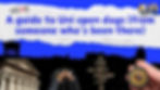Image with the title of the article - "A guide to Uni open dats (from someone who's been there'