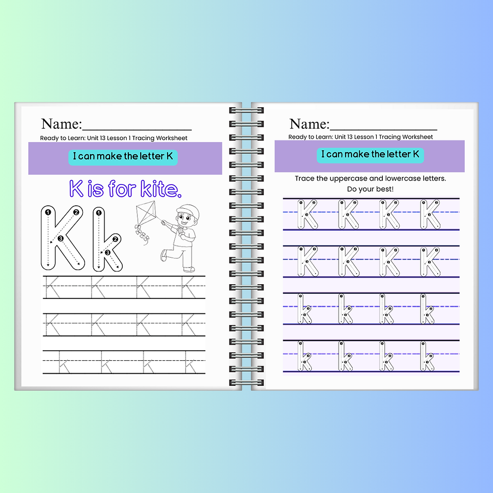 Thumbnail: Ready-to-Learn Letters: Expanded Edition • Volume 3