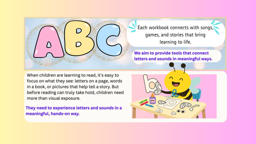 Shop Ready-to-Learn Letters – Fun Alphabet Workbooks for Preschoolers