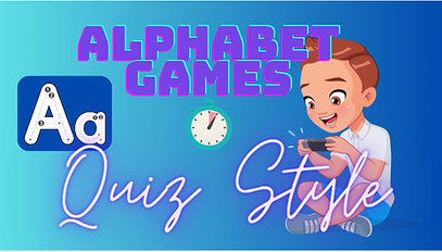 Alphabet Letter Games for Pre-K and K Reading Readiness Games
