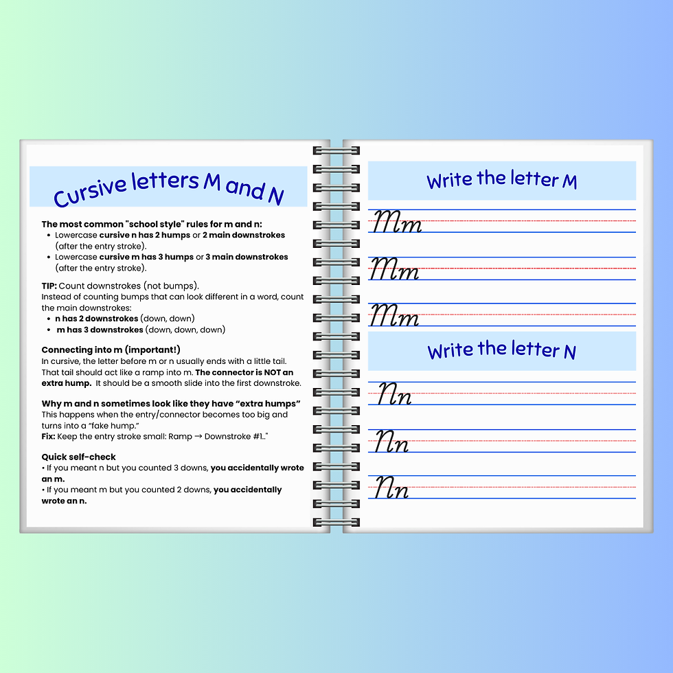 Thumbnail: Cursive Handwriting Workbook for Kids, Tweens & Teens