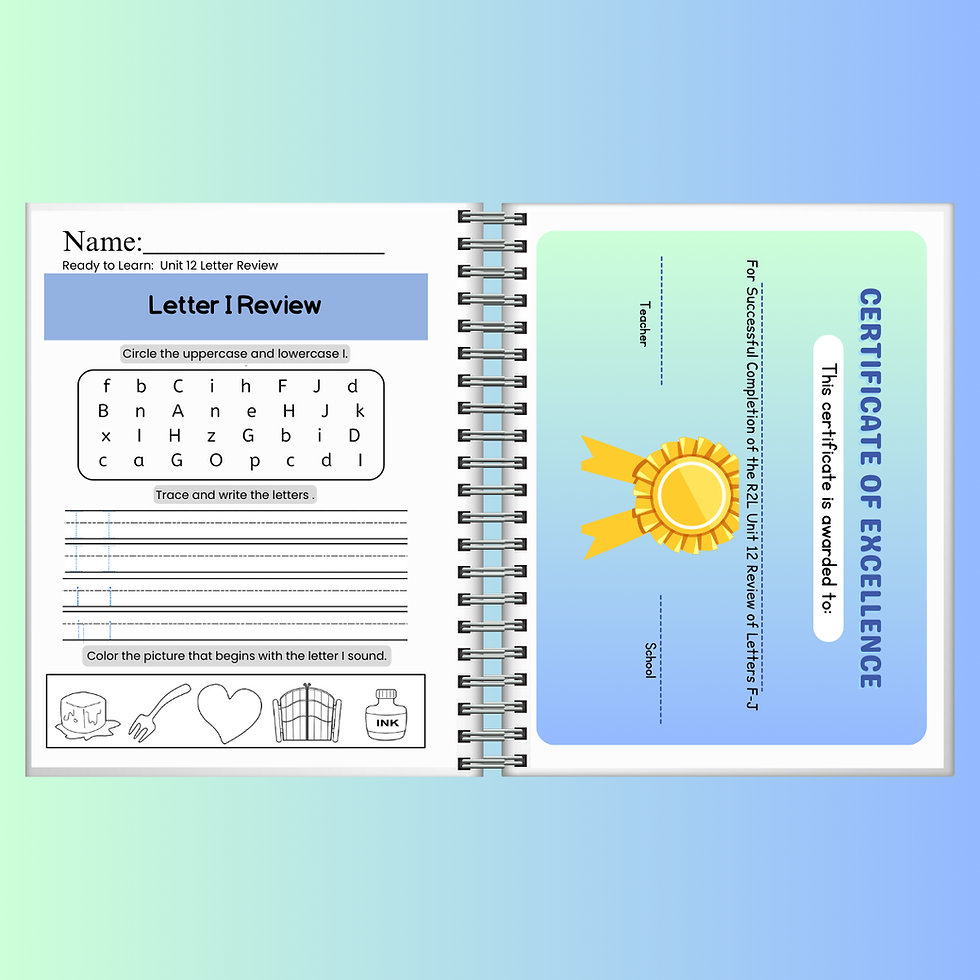 Thumbnail: Ready-to-Learn Letters:  Expanded Edition • Volume 2
