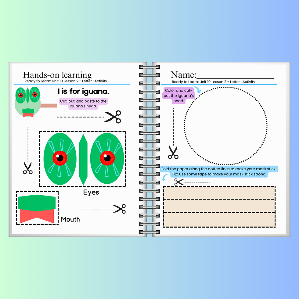 Thumbnail: Cut-and-Paste Letter Activities – Alphabet Craft Workbook for Preschoolers