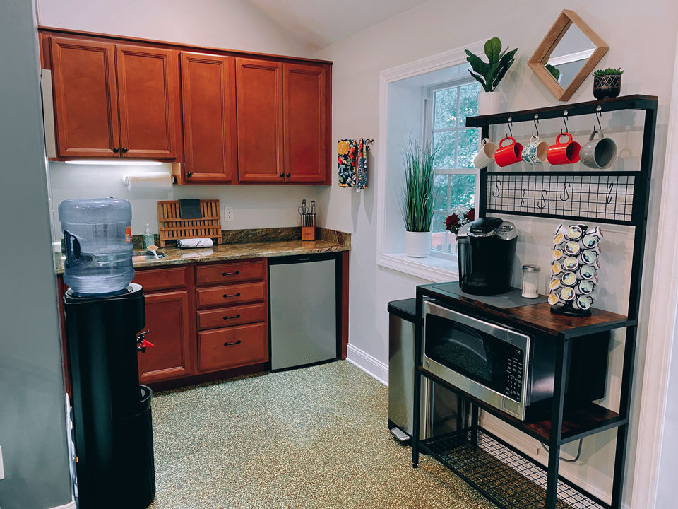 Kitchen Martinsville Oasis, AIRBNB and VRBO rental.