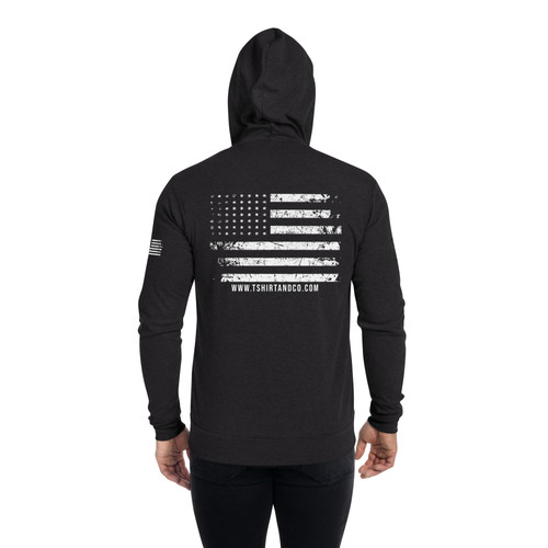 【SATIIIZ】Melove World Flag Hood Zip-Up Flag Unisex zip hoodie | Tshirtandco