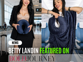 Woman on cover of magazine