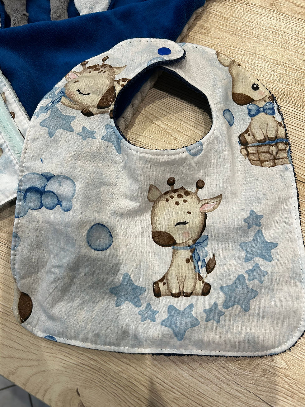 Miniature : Kit de naissance – Girafe bleue