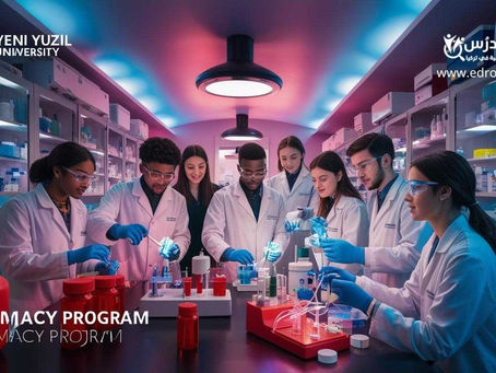 دراسة الصيدلة في جامعة يني يوزيل وميزاتها وقوتها