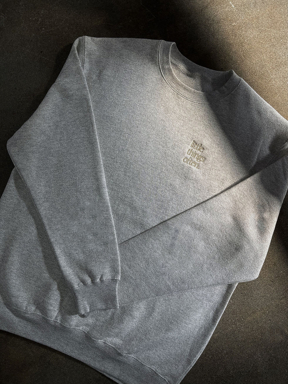 Thumbnail: LITTLE THINGS OFTEN CREWNECK