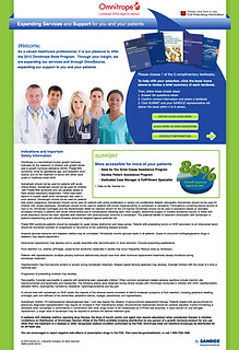 Sandoz Omnitrope Landing Page