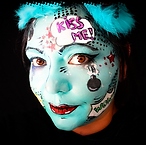 Frimoussette artistique, les plumes de pascaloux, les pinceaux de frimoussette, maquilleuse enfants, maquillage enfants, maqu