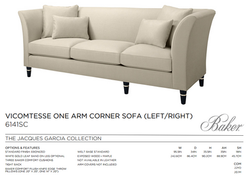 6141SC VICOMTESSE ONE ARM CORNER SOFA