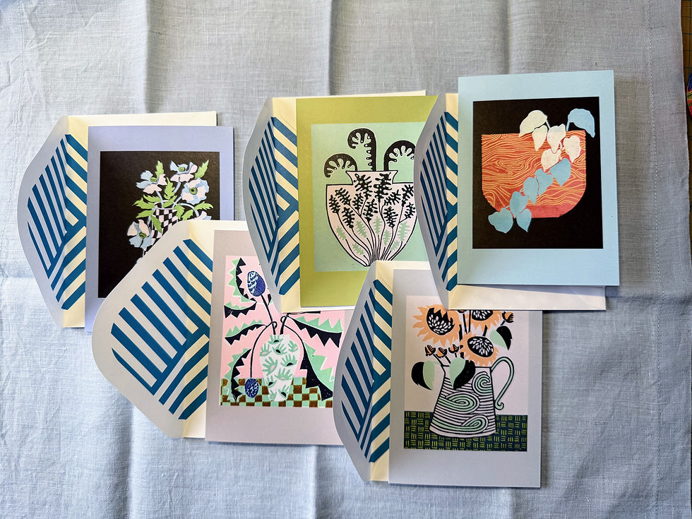 Thumbnail: Vaz and Flowers Card Set