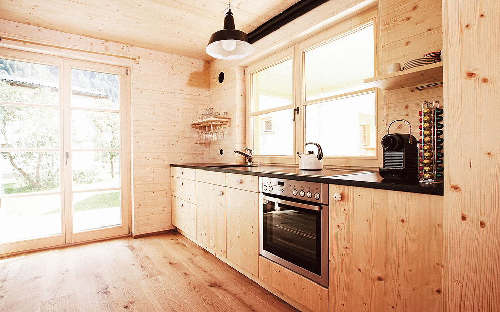 CASALPIN Chalets Ambiente Küche