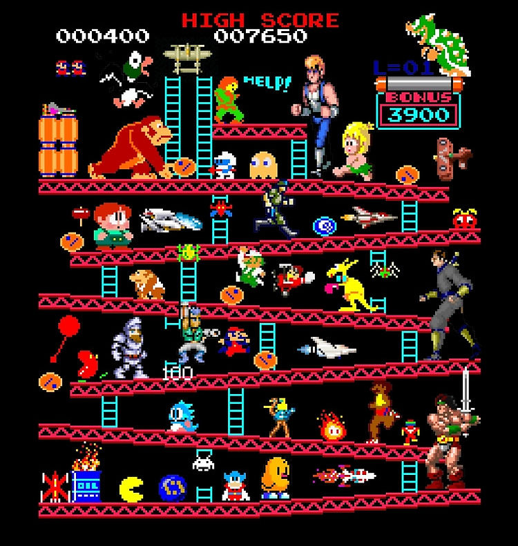 Miniature : Combo Jeux rétro, Promo clef Super Mario  et manette de jeux Bluetooth