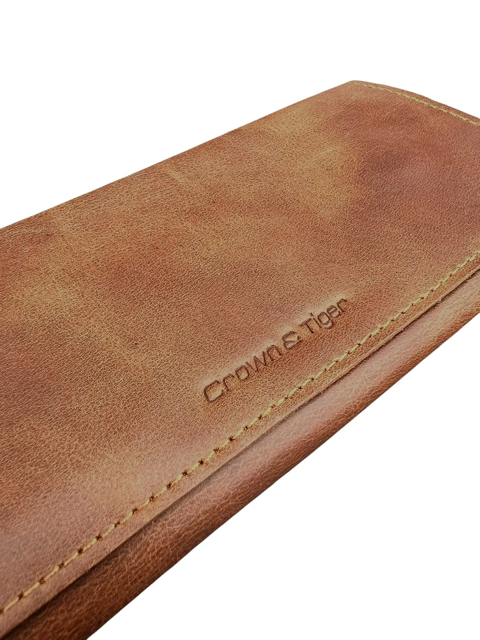 Thumbnail: CROWN & TIGER® Slim Tiger - 2 Finger Classic Brown