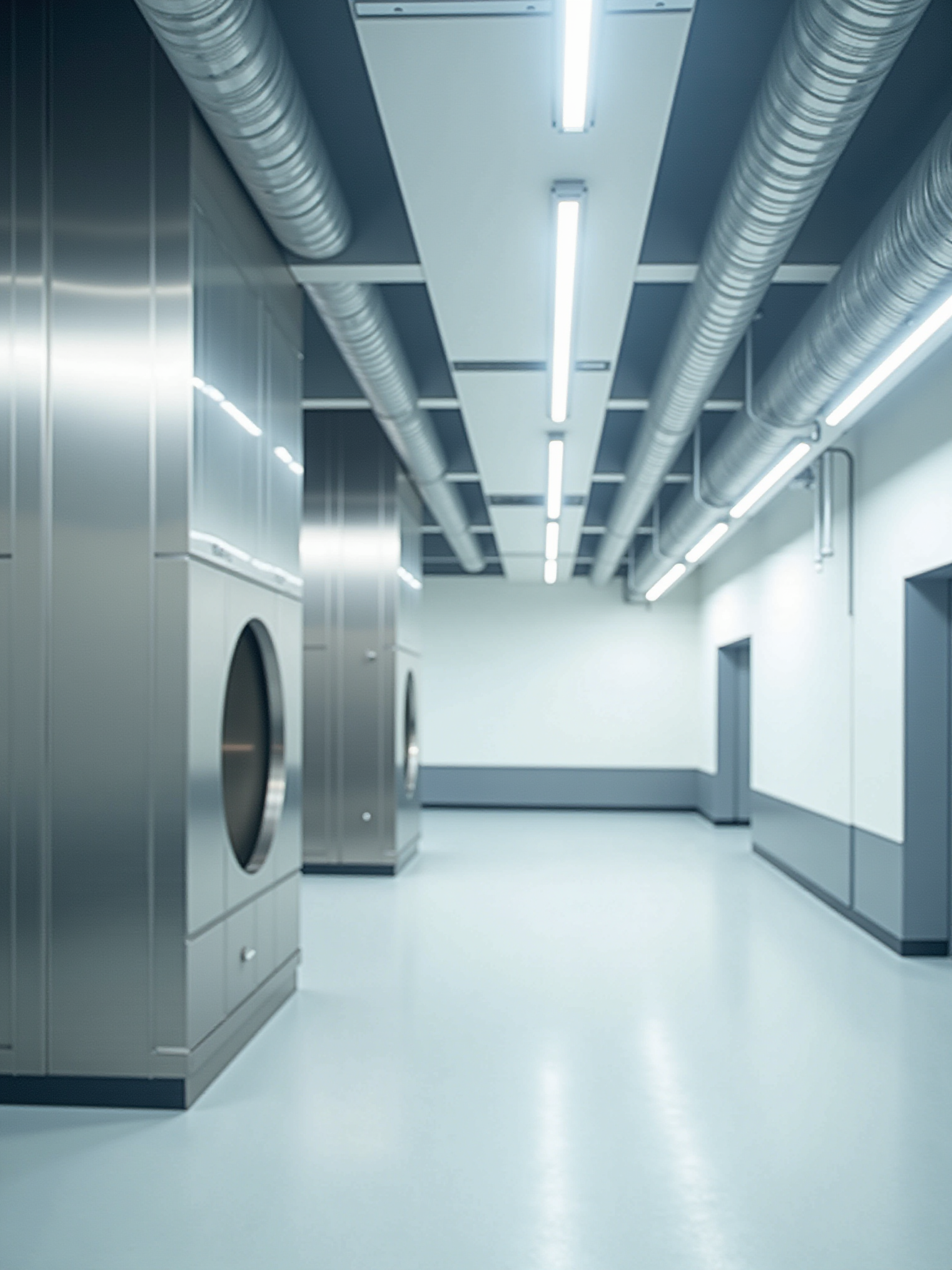 Pièce propre après l'intervention de Nouvelair S.G, garantissant un air pur et sain grâce à l’assainissement et le nettoyage des conduits de ventilation.