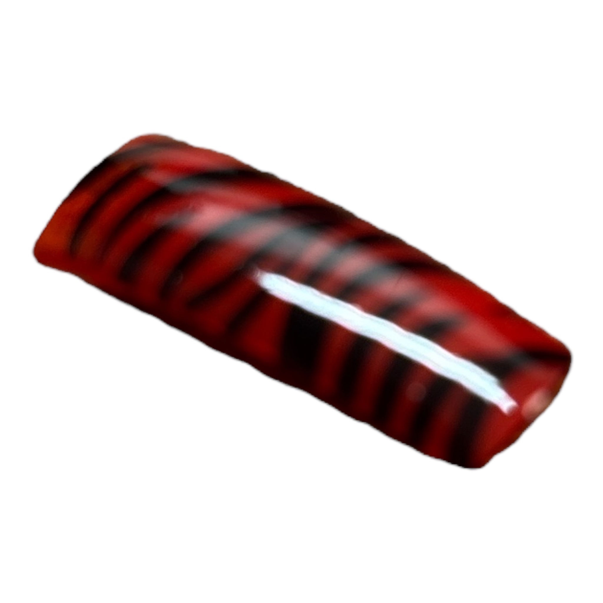 Prothèse Française Couleur rouge zèbre