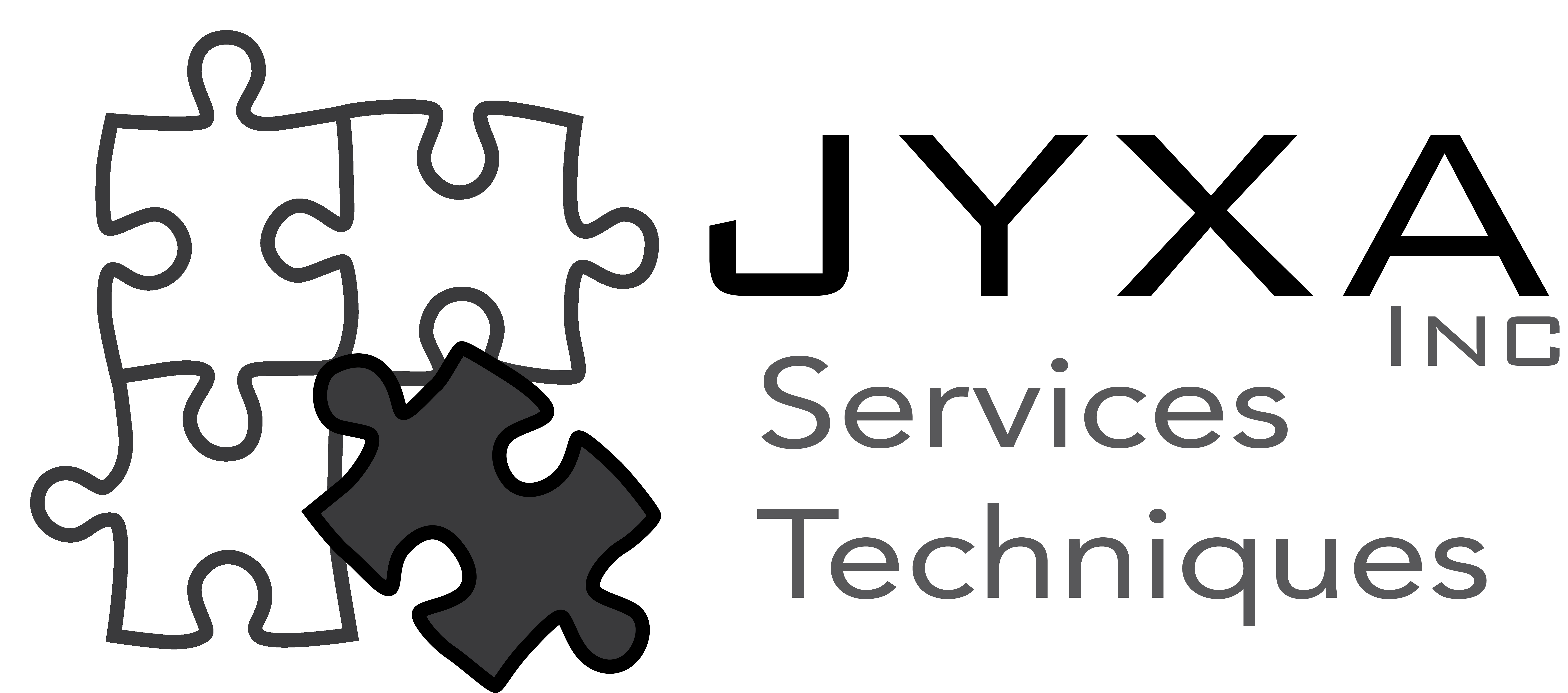 Logo de Jyxa Inc., expert en service informatique et solutions cloud pour entreprises.