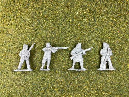 DD341 (B) Riflemen in action Set (w/ Sand base) figurines et DD341 (B) Riflemen in action Set (w/ Sand base) figurines et