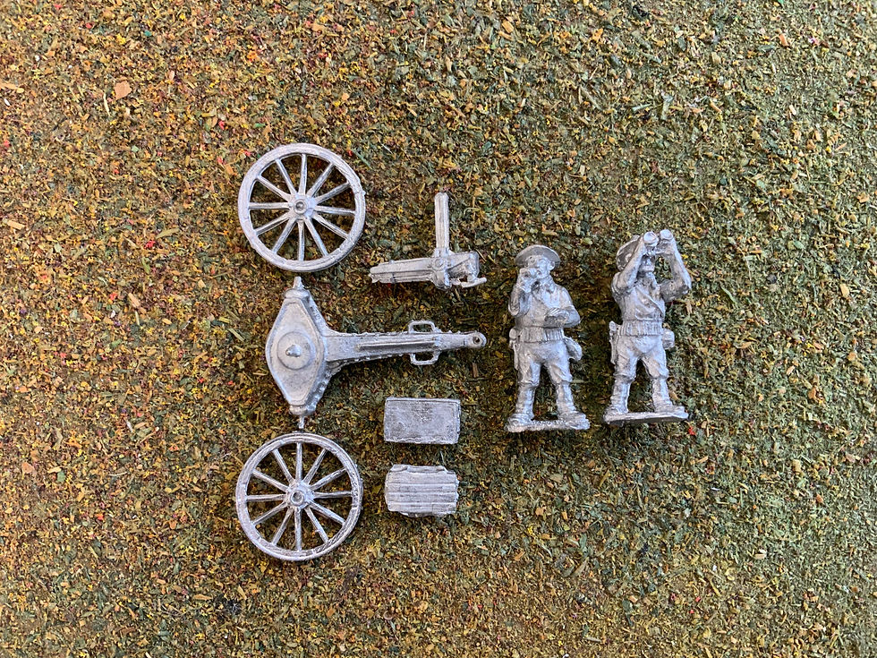 Thumbnail: SAW23 US Crew with carriage-mounted Gatling Gun