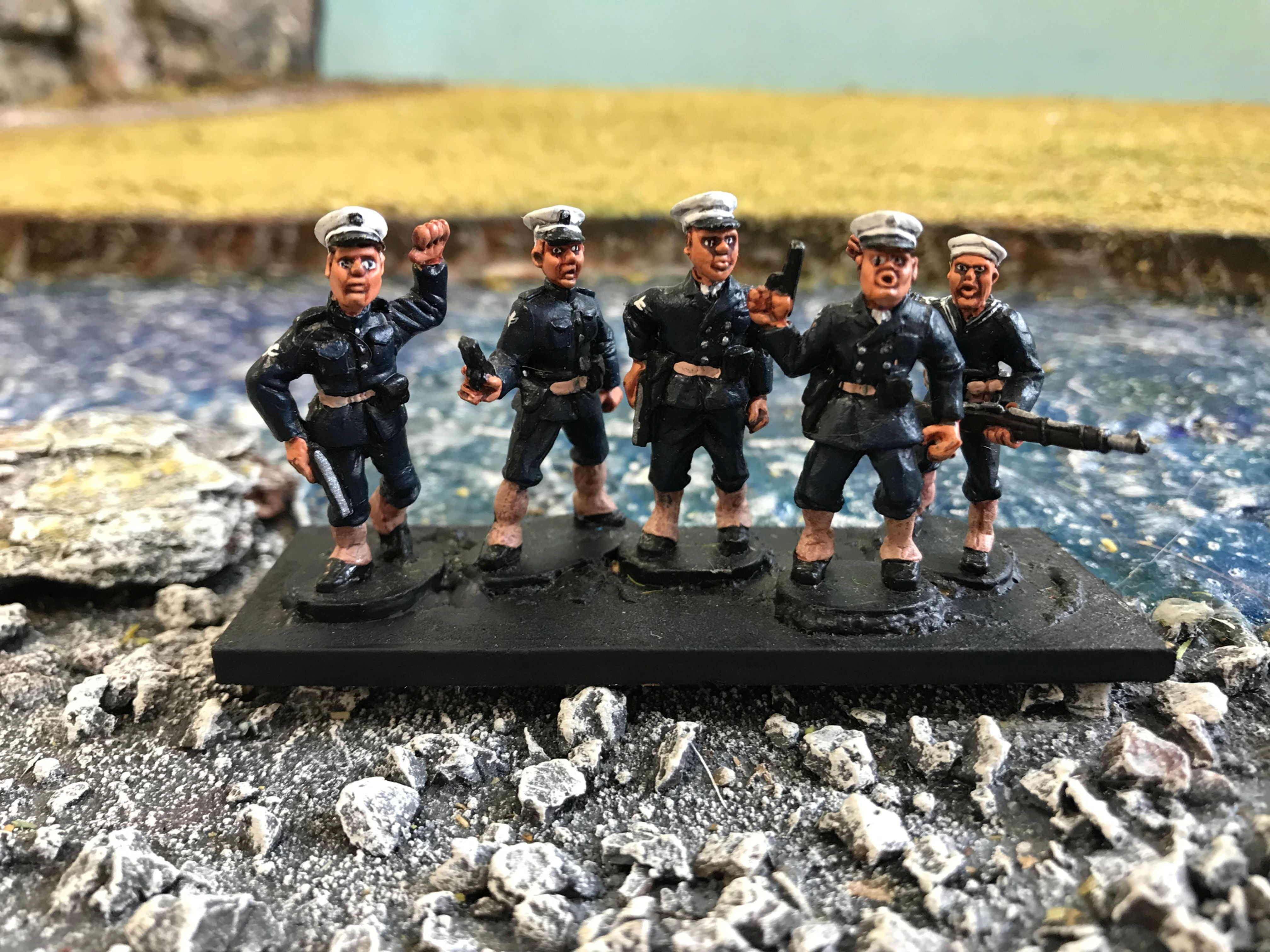 SP01 Navy Figures Officers and NCOs