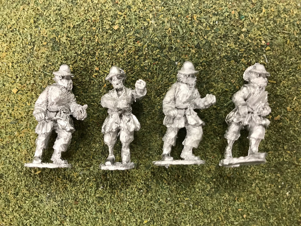 Thumbnail: XAH07 25 Korean Garrison foot armed with pole arms