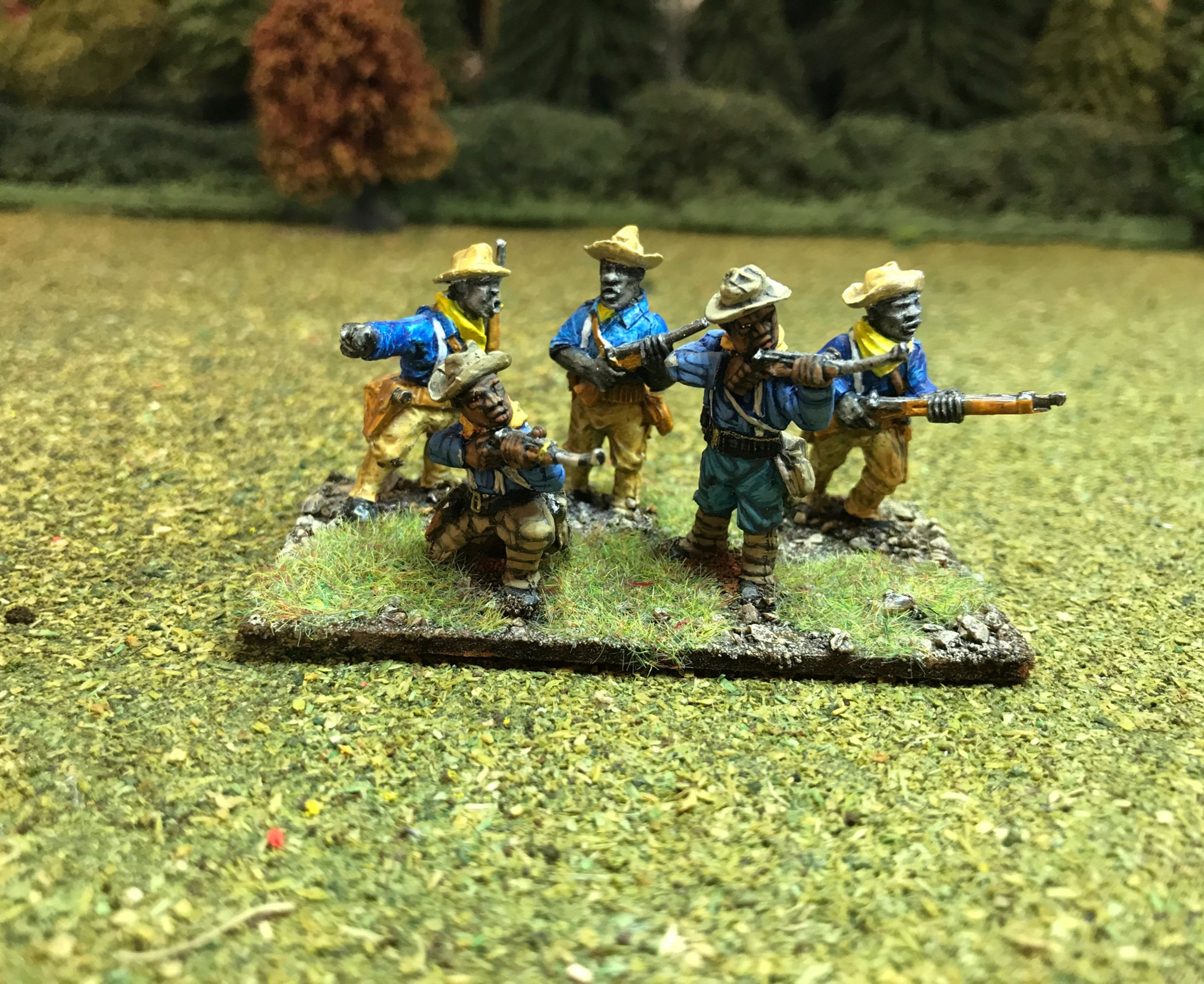 SAW07 US 9th or 10th Cavalry on foot