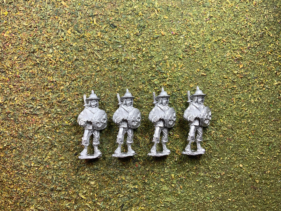 Thumbnail: SE02 Regular Spearman with Round Shield at rest