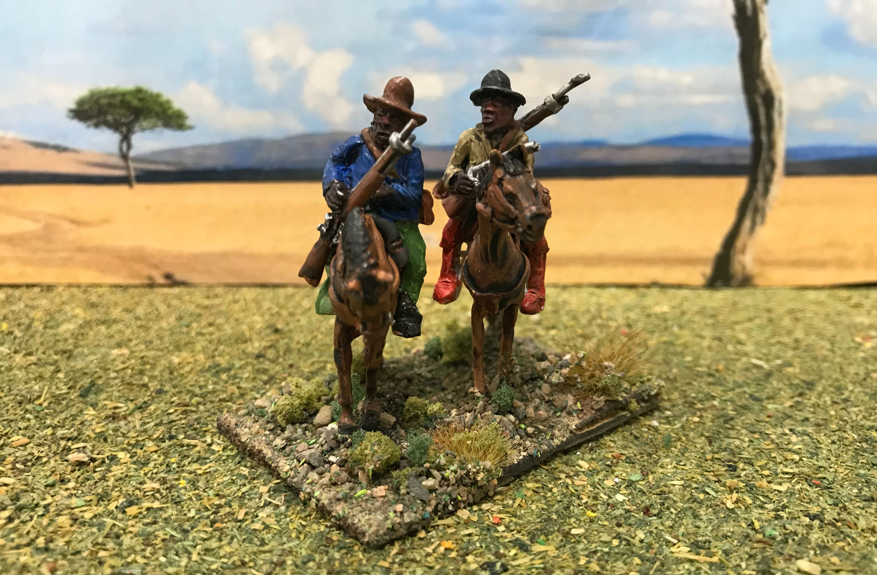 GC25 Mounted Herero with Rifles