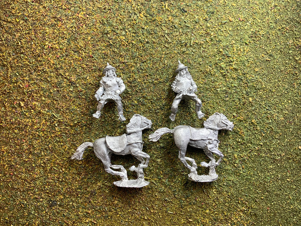 Thumbnail: SE17 Regular cavalry in helmet and body armour