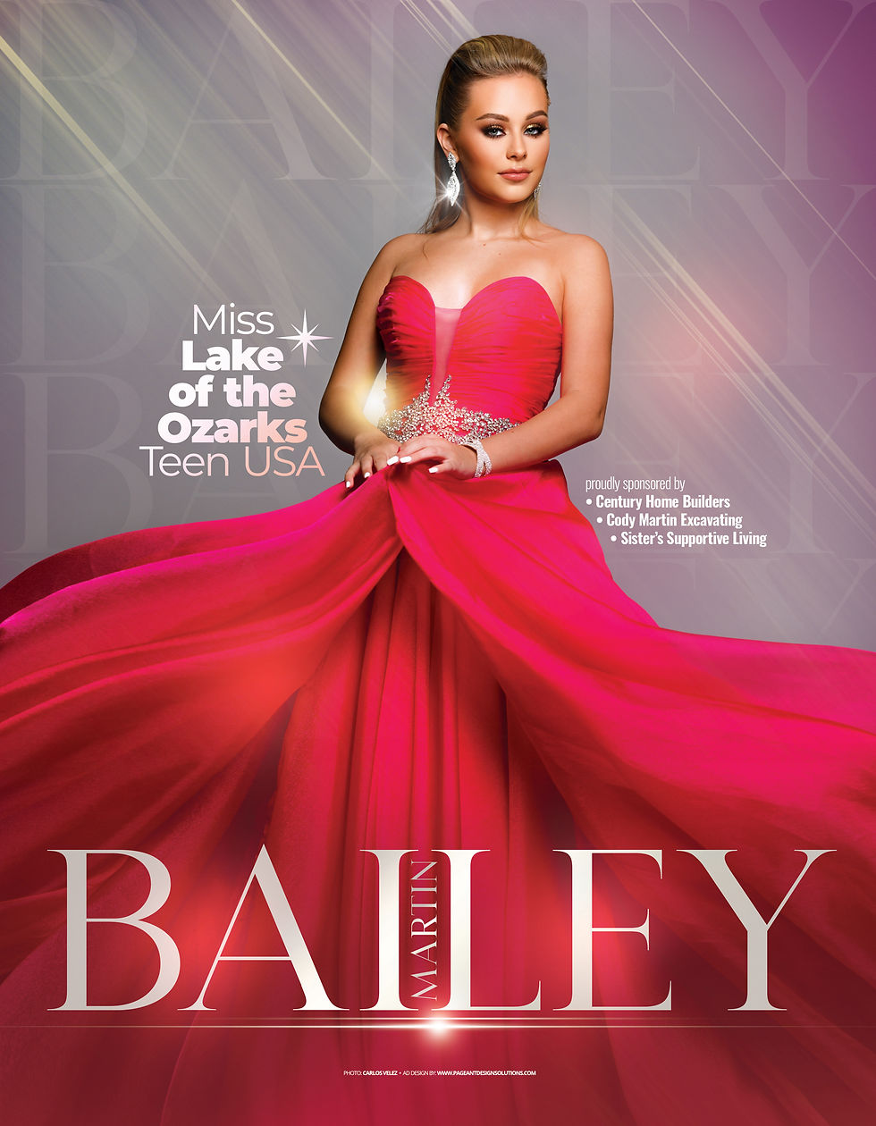 Pageant Ad Design