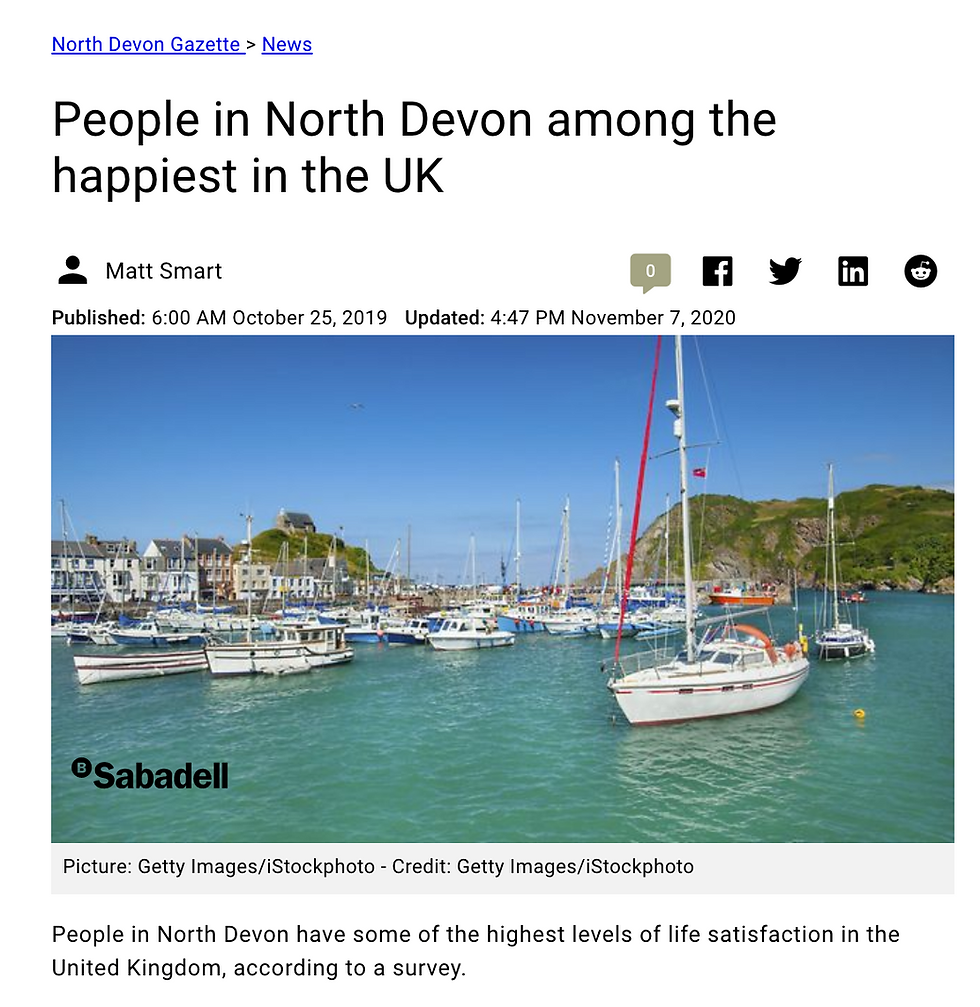 North Devon Satisfaction