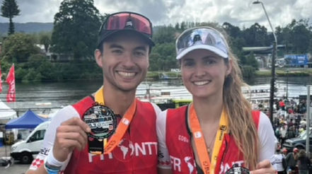 Josefina Ruiz-Tagle y Felipe Juillerat, nos cuentan su experiencia en el Ironman 70.3 de Valdivia y como fue para ellos este desafío deportivo en pareja