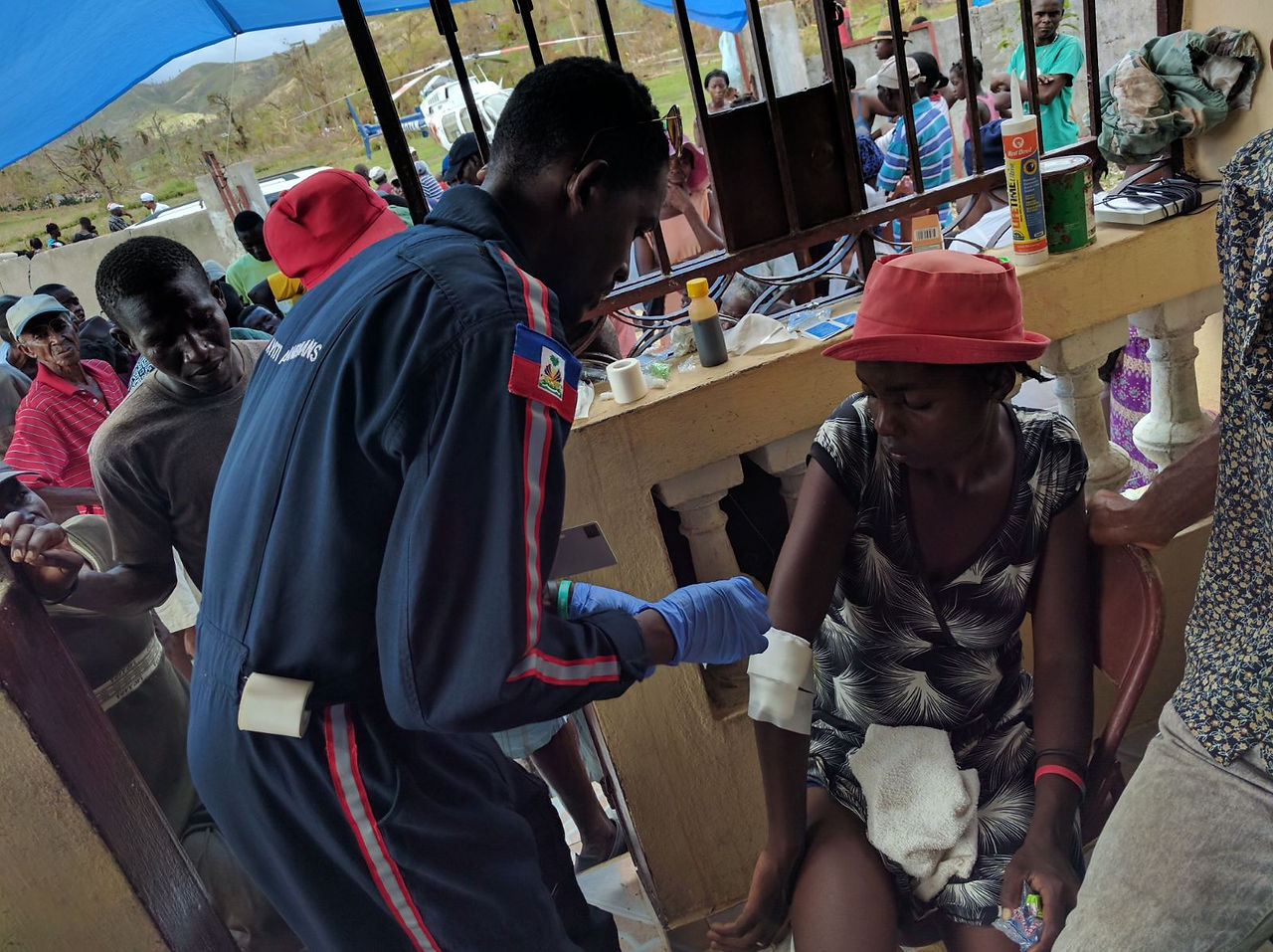 Clinic outside Chantal