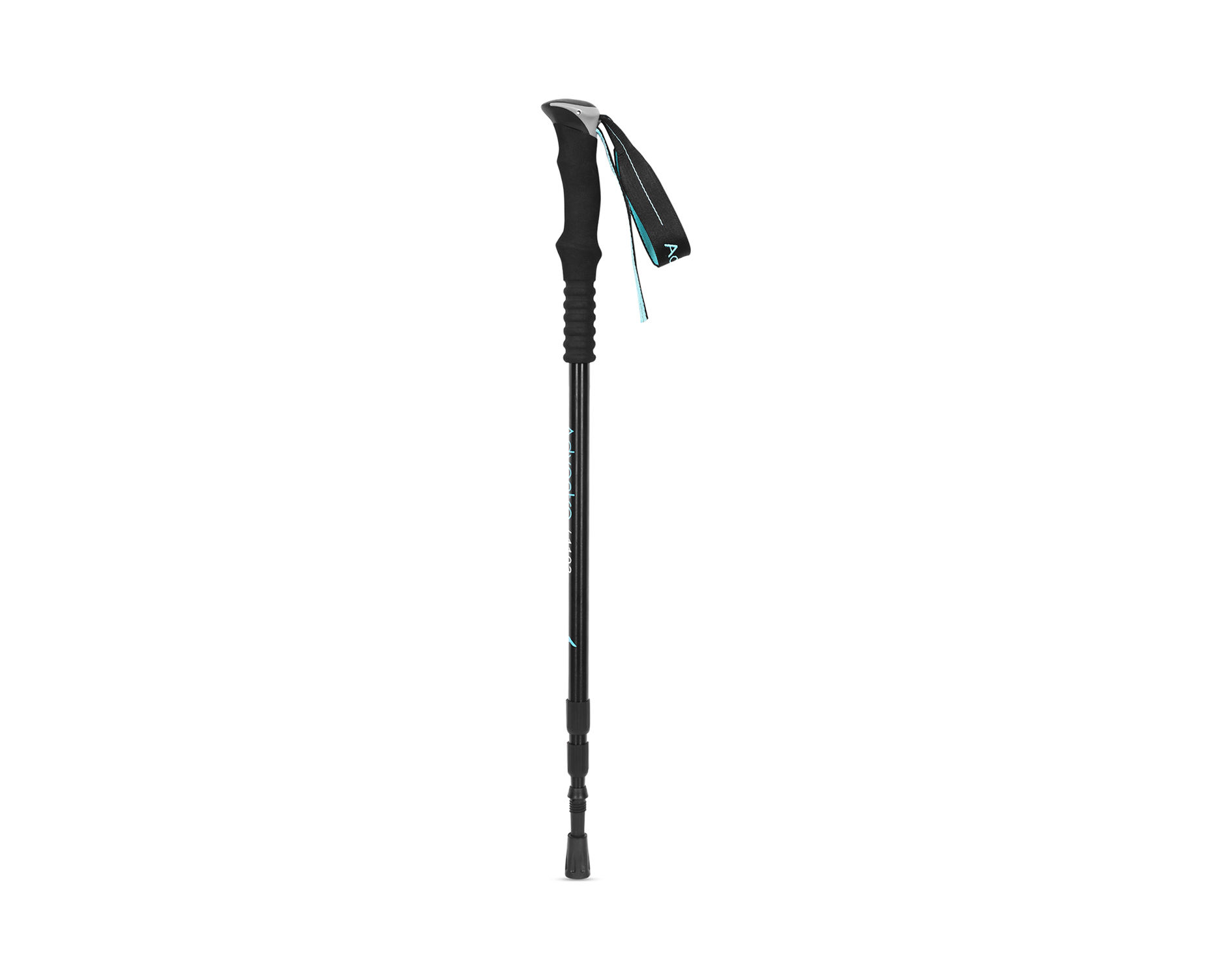 Adventra Hiking pole | Ultracompact | Ergonomic Grip | Adjustable ET1103 | Black