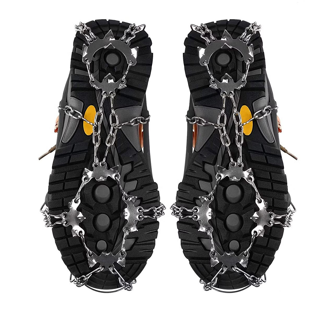 Ice Cleats Traction Crampons Ice Grip Snow Shoe 11 Teeth