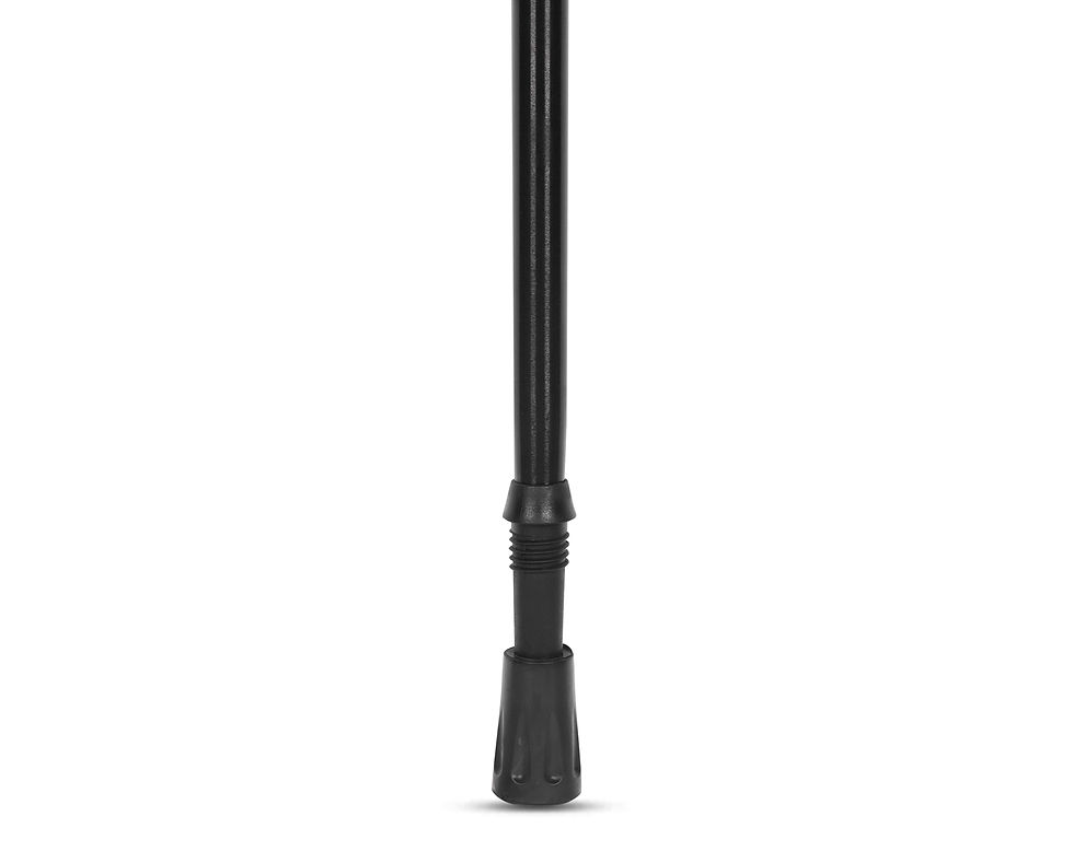 Thumbnail: Adventra Hiking pole | Ultracompact | Ergonomic Grip | Adjustable ET1103 | Black