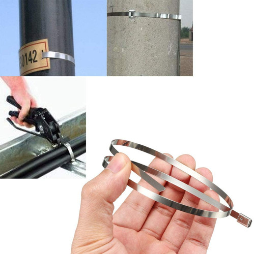 ADD GEAR Stainless Steel (316) Self-Locking Zip Ties | Add-venture