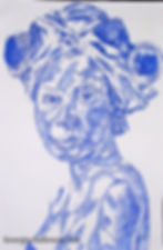 The blue portrait 2011