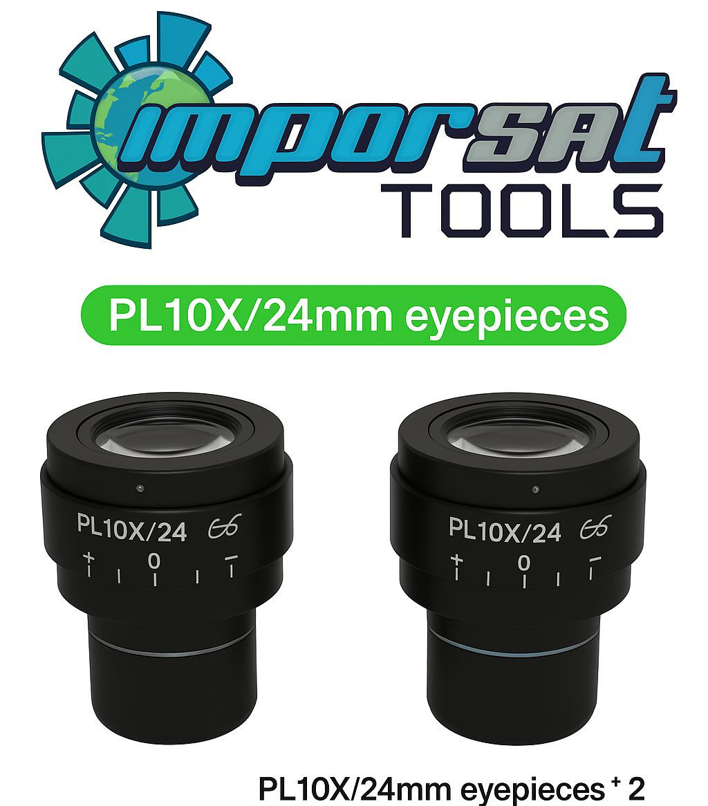 Oculares para microscopio ref. PL10x/24