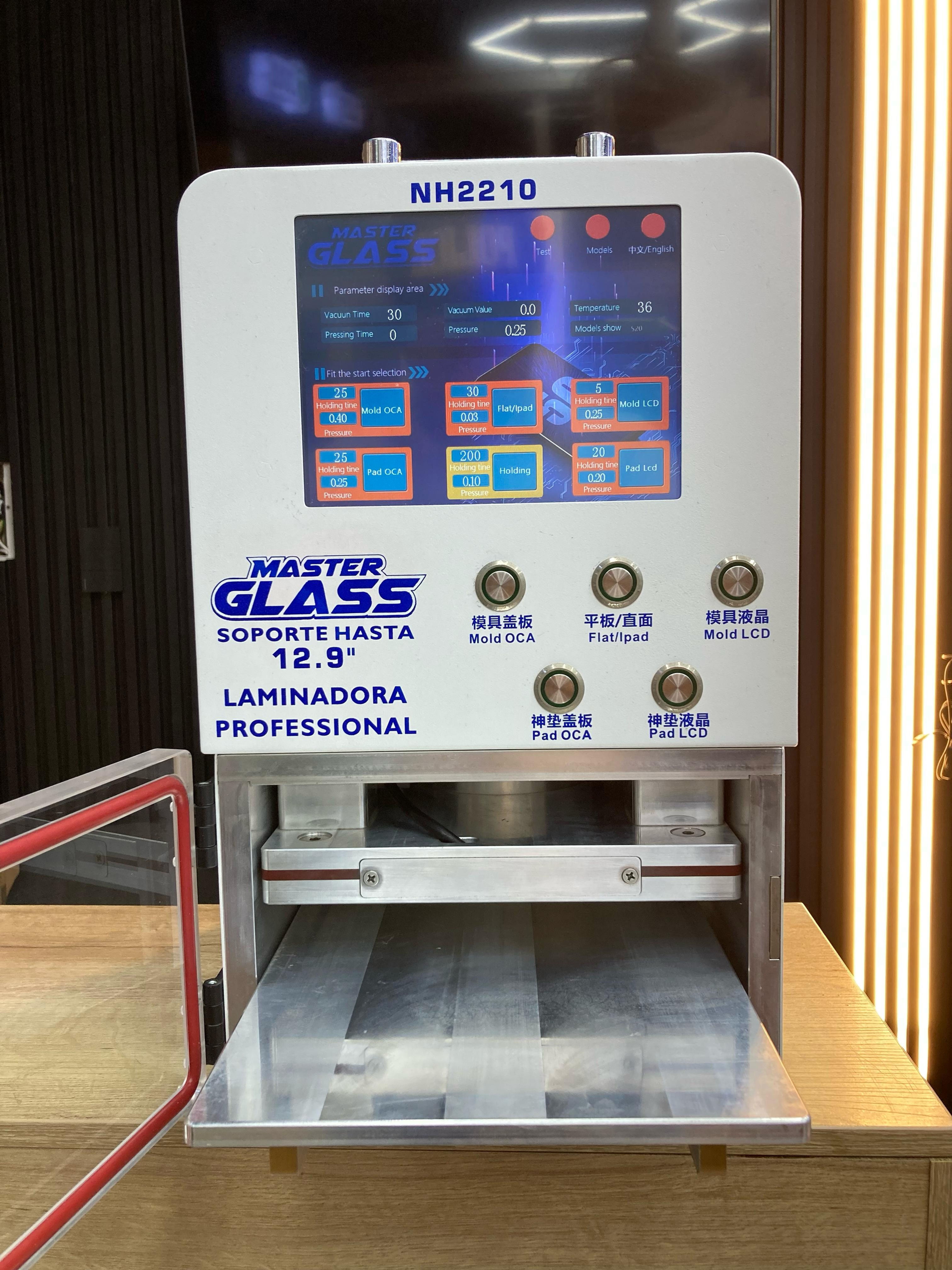 Laminadora 13" tipo industrial COMBO ref. NH2210