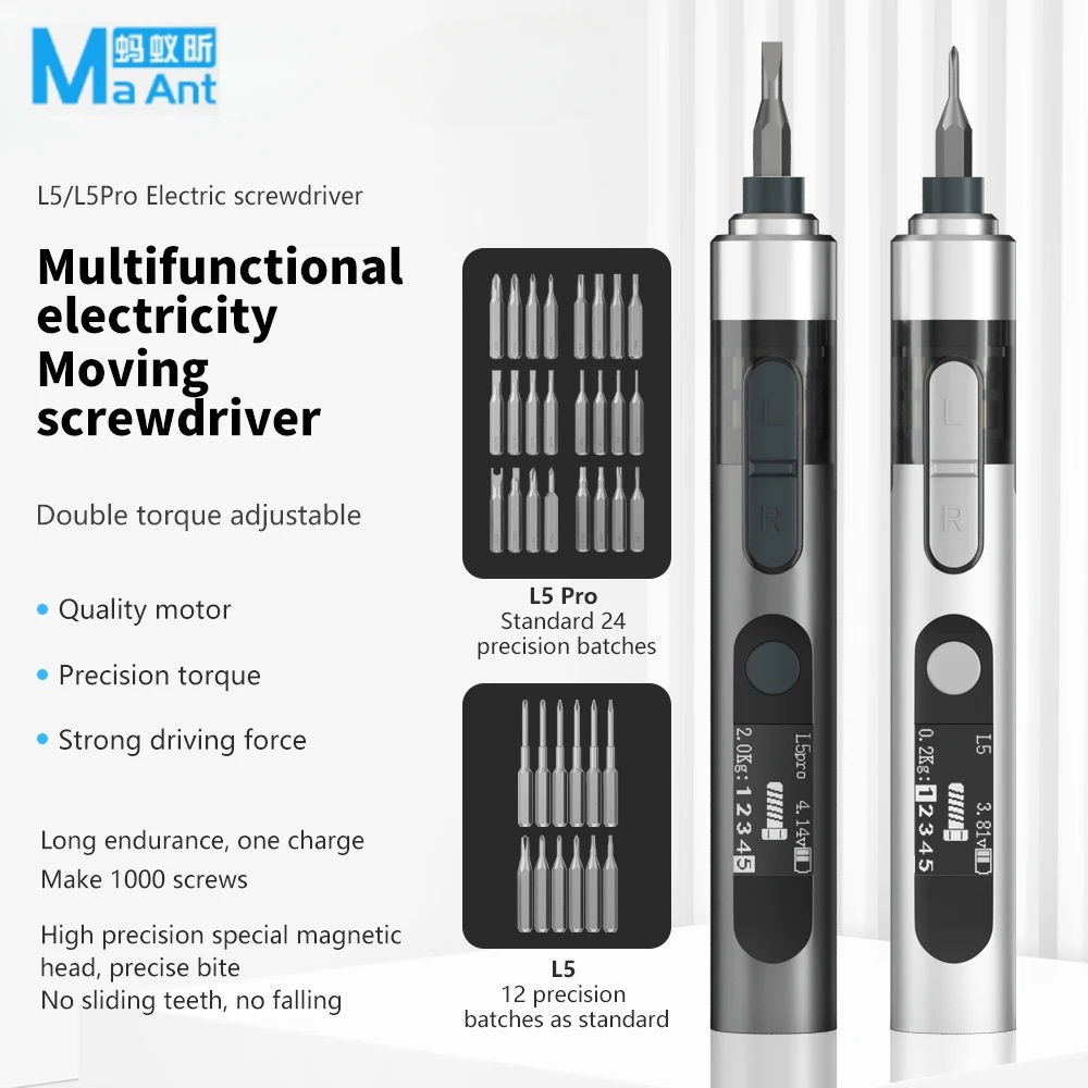 Destornillador eléctrico con torque de alta fuerza MaAnt ref. L5Pro