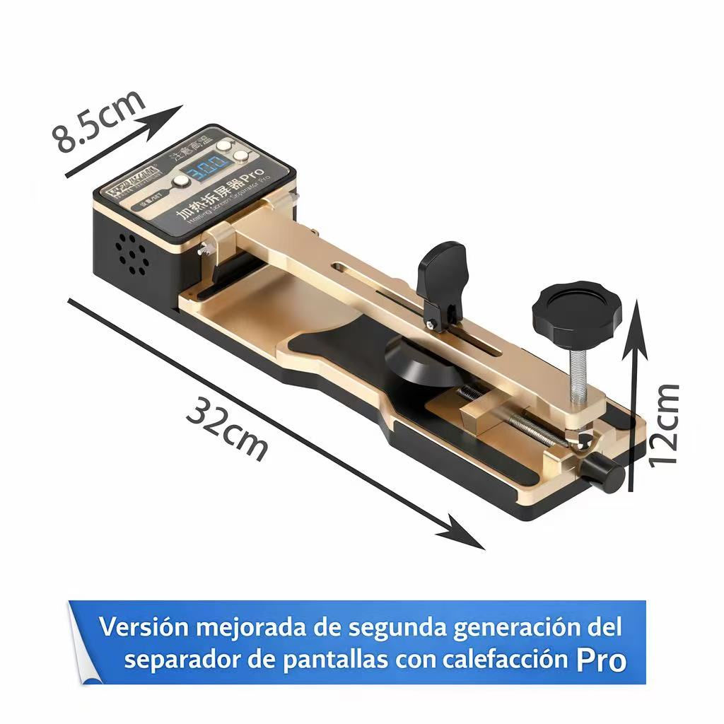 Separadora de pantallas con calefaccion hasta 150 grados ref. KEGUAN