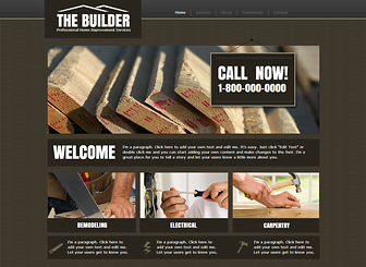 home improvement website templates