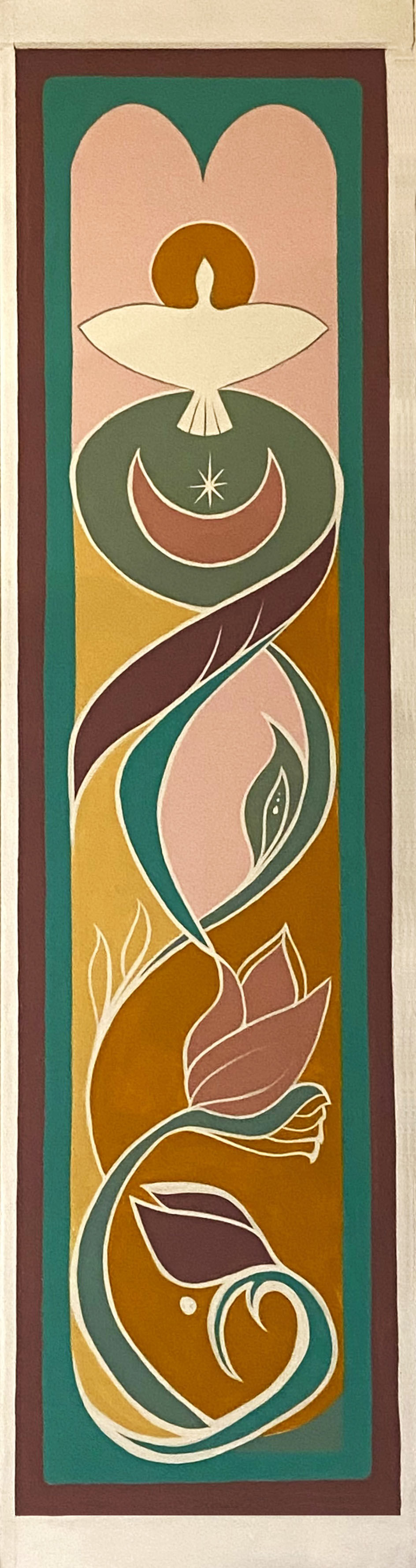 Flowing Upward Mural
