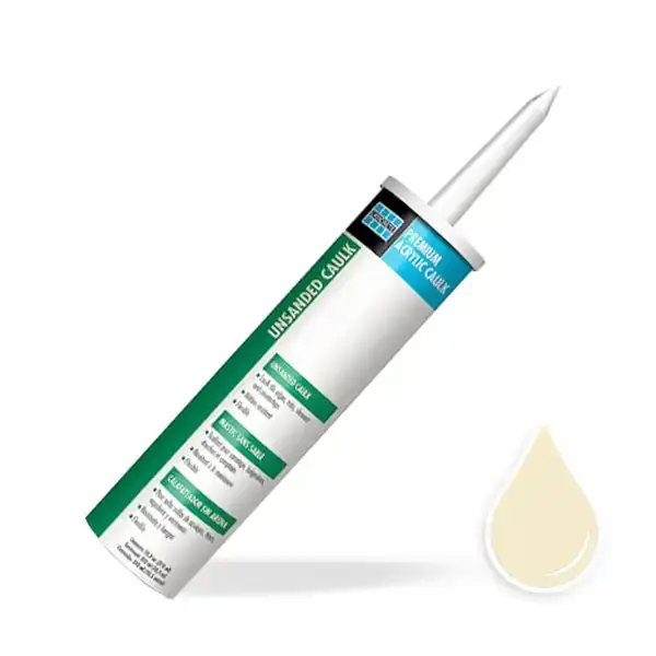 Laticrete Acrylic Caulk - Unsanded in Almond #85 (10.5oz Tube)