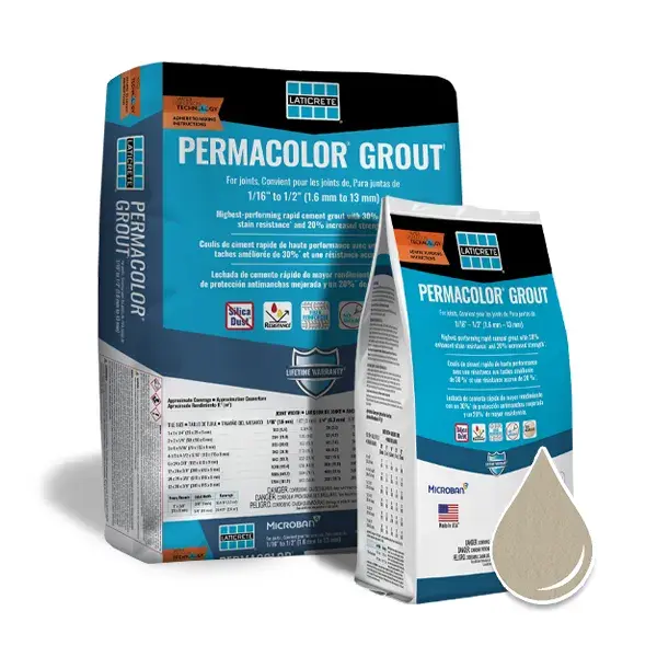 Laticrete - Permacolor Grout - Marble Beige #17 Color (8lb or 25lb Bags))
