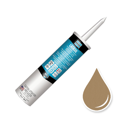 Laticrete Latasil High-Performance Silicone Sealant in Desert Khaki #56 color